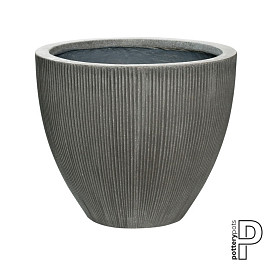 Кашпо JESSLYN Ridged Pottery Pots Нидерланды, материал файберстоун